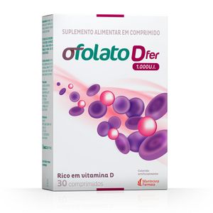 Ofolato D Fer 1000UI 30 comprimidos