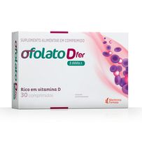 Ofolato D Fer 2000UI 30 comprimidos
