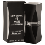 New Brand 4 Men Eau de Toilette - Perfume Masculino 100ml