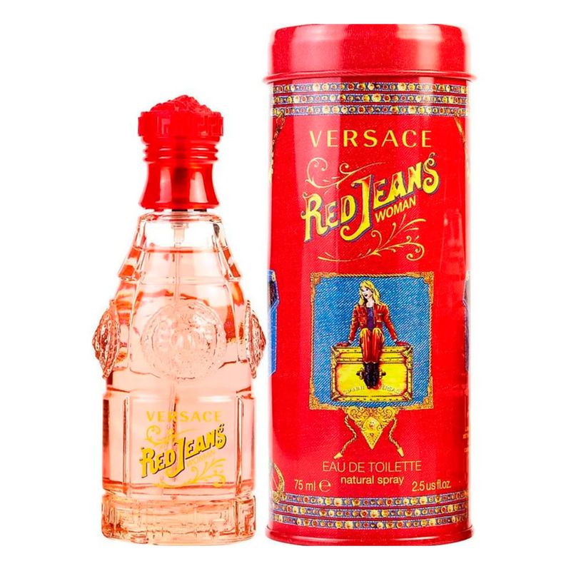 Versace Red Jeans Woman Eau de Toilette - Perfume Feminino 75ml