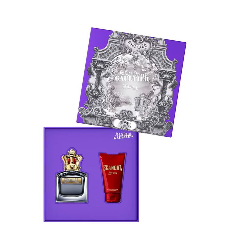 Kit Jean Paul Gaultier Scandal Masculino - Eau de Toilette 100ml + Shower Gel 75ml