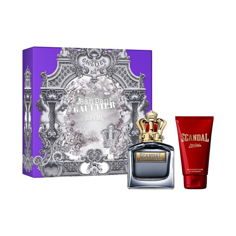 Kit Jean Paul Gaultier Scandal Masculino - Eau de Toilette 100ml + Shower Gel 75ml