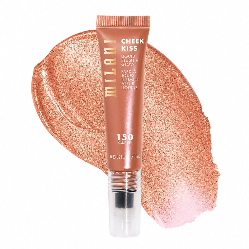 Milani Cheek Kiss Blush + Glow Caffé 150 - Blush Líquido Iluminador