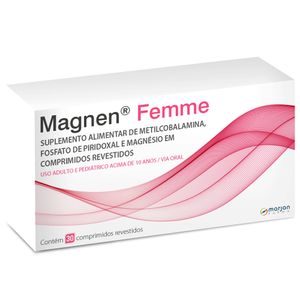 Suplemento Alimentar Magnen Femme 30 Comprimidos