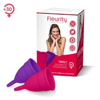 Coletor Menstrual Interno Fleurity Tipo 1 - 2 Unidades