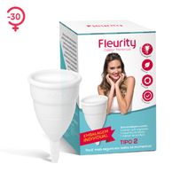 Coletor Menstrual Fleurity Tipo 2 Sem Pigmento 1 Unidade