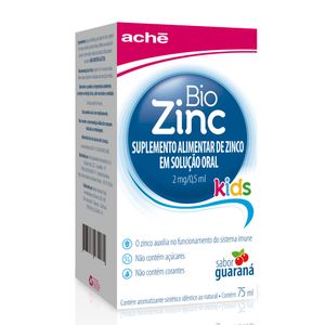 Biozinc Kids 2mg/0,5ml Aché 75ml Solução