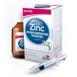 Biozinc Kids 2mg/0,5ml Aché 75ml Solução