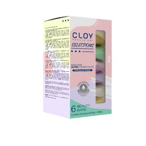 Sabonete Ultra Hidratante Cloy Beauty Bar 6 unidades 80g