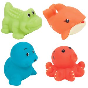 Bichinhos Para Banho Buba Animais Aquático + 3 Meses