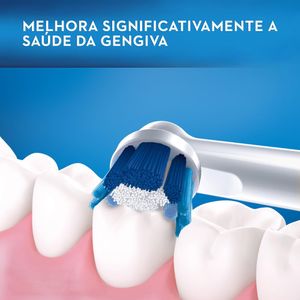 Escova Dental Elétrica Oral-B Pro-Saúde Power 1 unidade + Pilha Duracell 2 Unidades