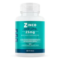 Zinco Quelato 25mg Divina 60 Comprimidos