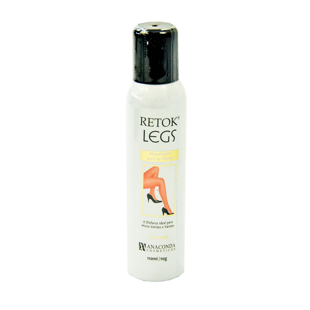 Maquiagem para as pernas Knim Retok legs Spray Médio 160ml