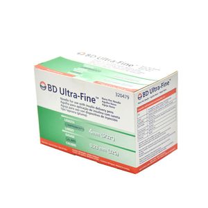 Agulha Bd U-F Iii 32G 4Mm 100Un