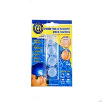 Protetor De Ouvido Silicone Com 2 Unidades