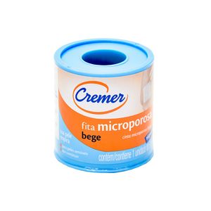 Fita Microporosa Bege Cremer 5cm X 4,5m