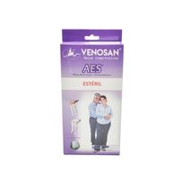 Meia Venosan AES 18 mmHg M Pé aberto branca estéril