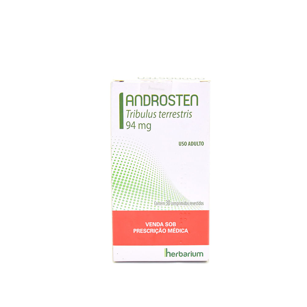 Androsten 94mg Herbarium 30 Comprimidos