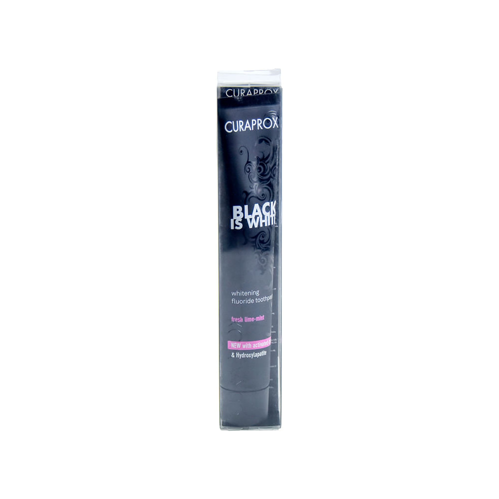 Creme Dental Curaprox Black is White 90ml