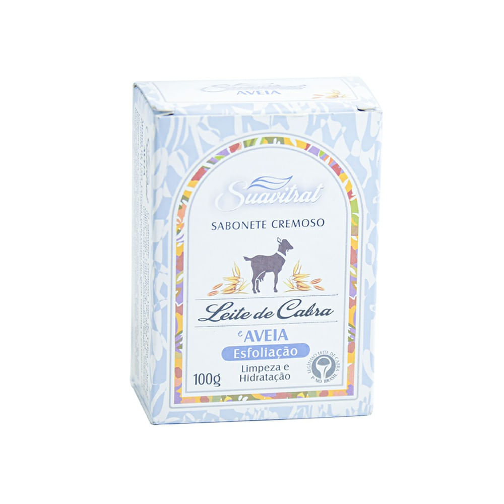 Sabonete Suavitrat Leite de cabra e aveia 100g