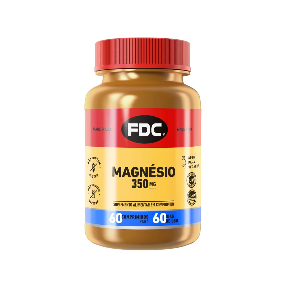 Magnésio  Fdc 350mg 60 Comprimidos