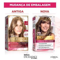 Tintura Loreal Imédia Excellence 7.1 - Louro Acinzentado