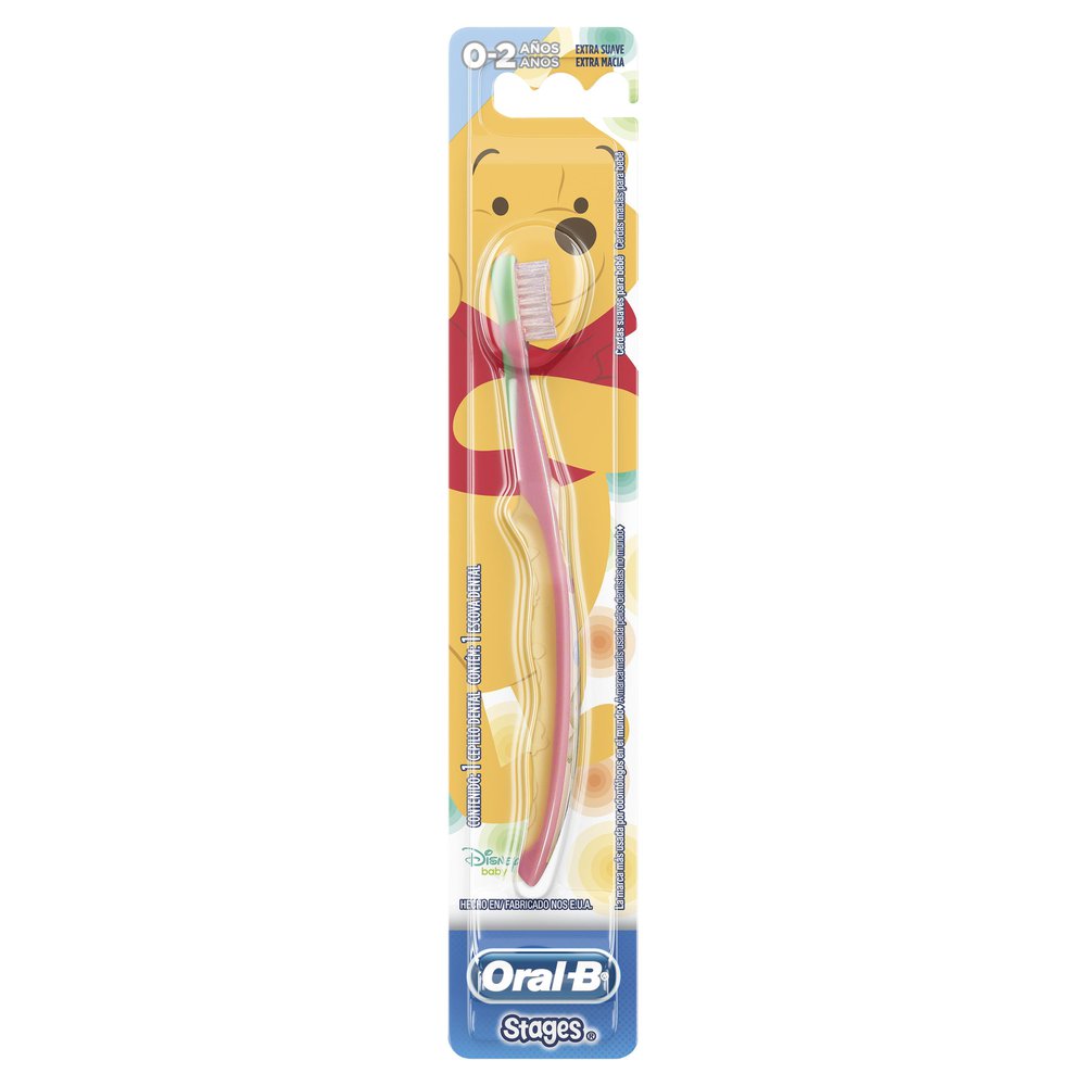 Escova Dental Infantil Oral B Stages 1 1 Unidade