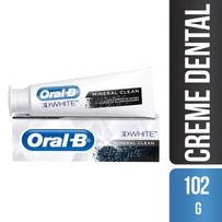 Creme Dental Oral-B 3D White Mineral Clean 102g