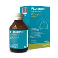 Fluimucil 20mg/ml Zambon Xarope Pediátrico 120ml