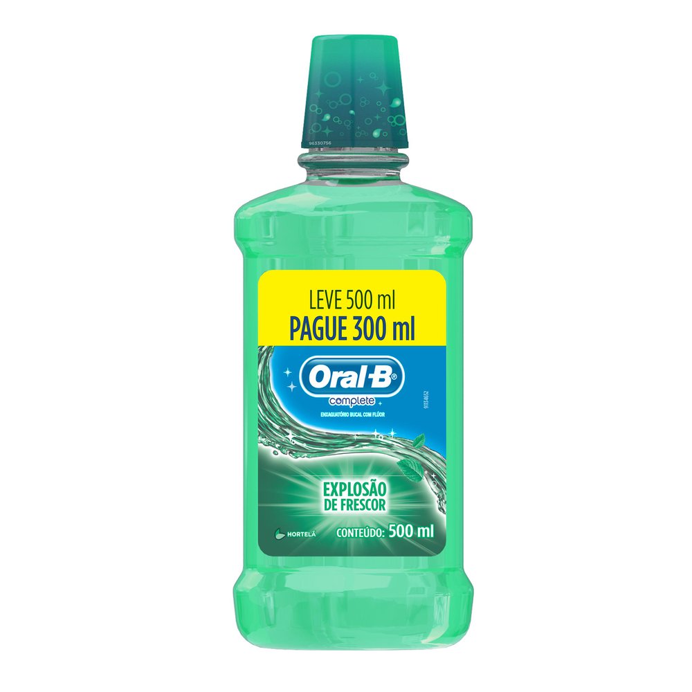Oral−B DB4510NE Antisséptico Bucal Oral-B Complete Hortelã 500ml