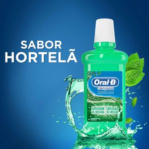 Antisséptico Bucal Oral-B Complete Hortelã 500ml