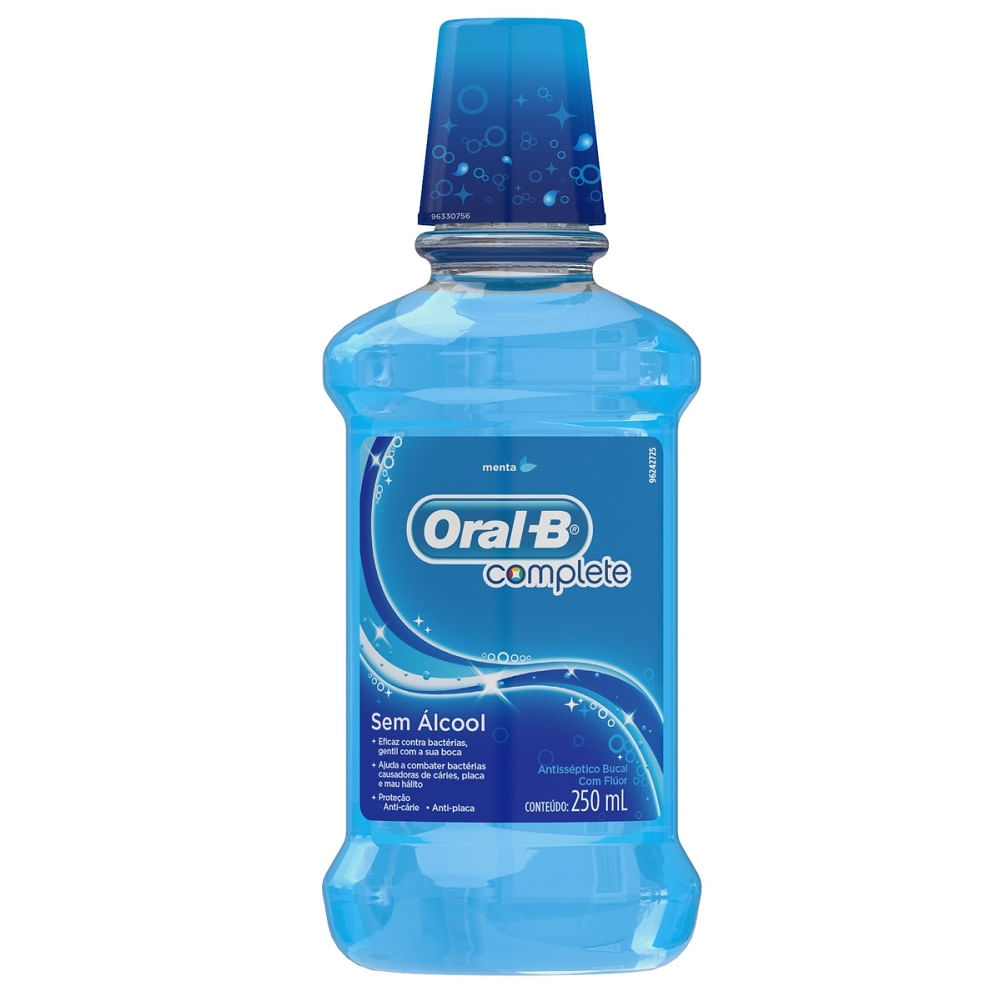 Antisséptico Bucal Oral-b Complete Menta 250ml