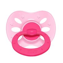 Chupeta Lillo Extra Air Silicone Ortodôntico Tamanho 2 Rosa