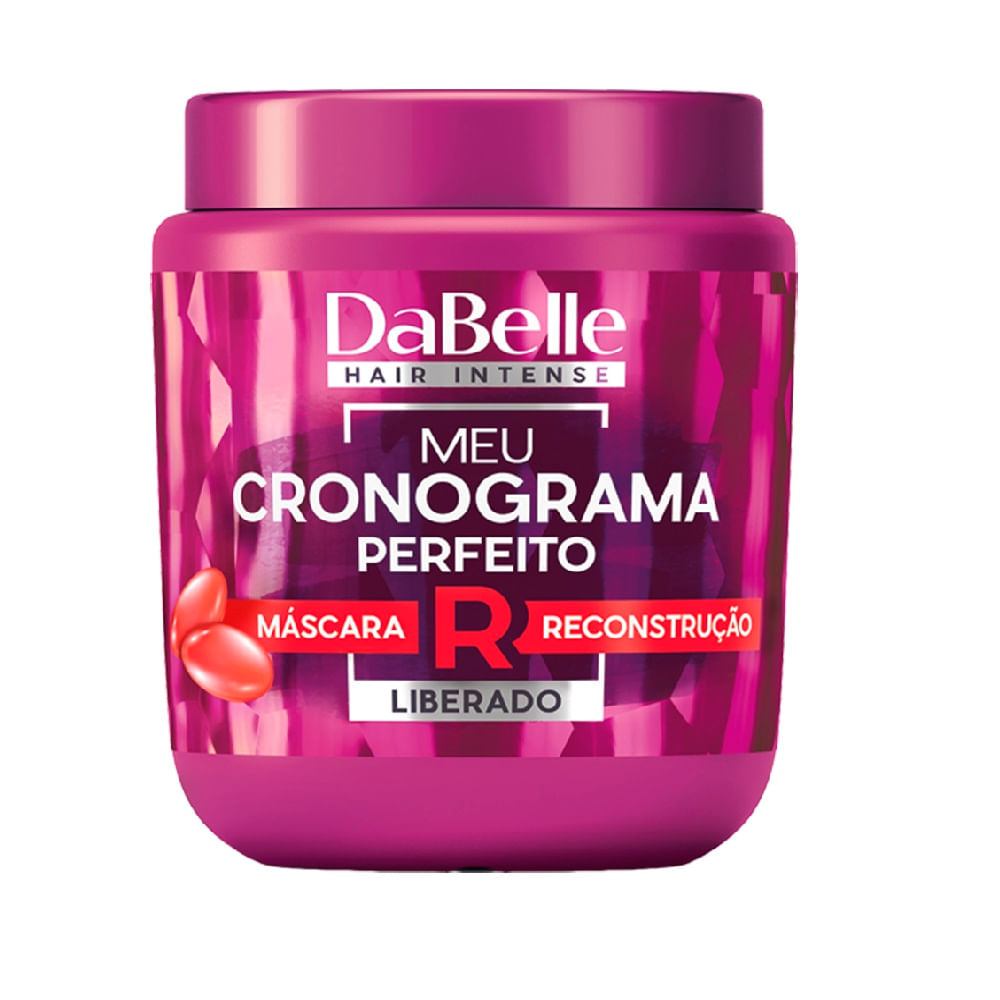 Máscara Capilar DaBelle Meu Cronograma Perfeito Reconstrução 400g