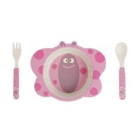Kit Alimentação Girotondo Baby Borboleta Eco 3 Peças