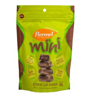 Mini Bombom Flormel com Banana 60g