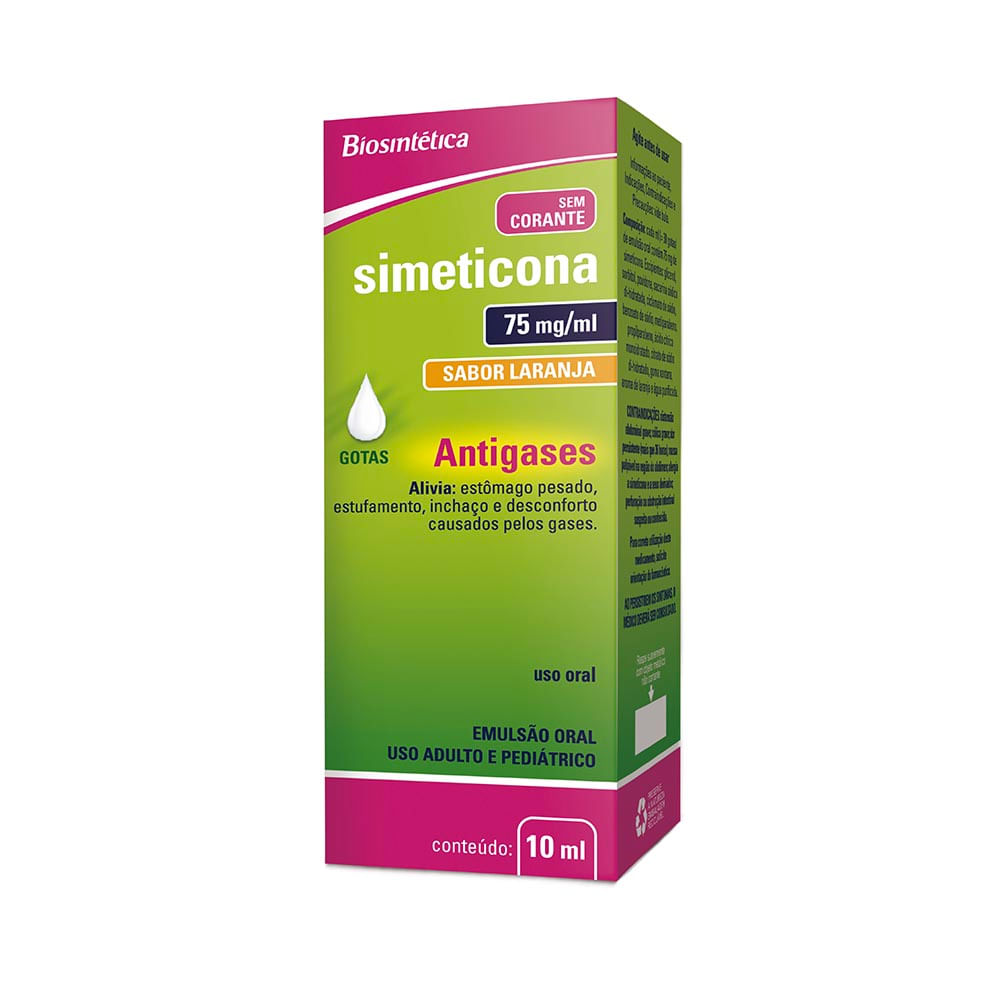 Simeticona 75mg/ml Aché 10ml Gotas