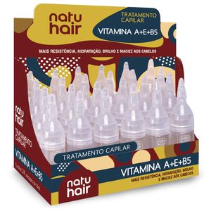 Tratamento capilar Natuhair Vitamina A + E +B5 10ml