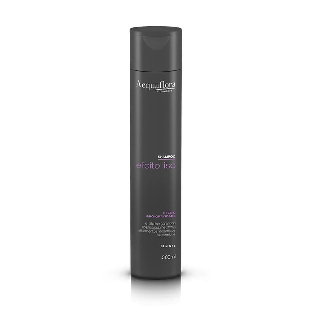 Shampoo Acquaflora Efeito Liso 300ml