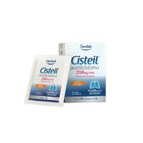 Cisteil 200mg Sabor Laranja 16 Envelopes De 5g