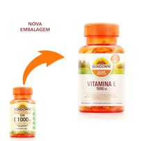 Vitamina E Sundown 1000UI 50 Comprimidos