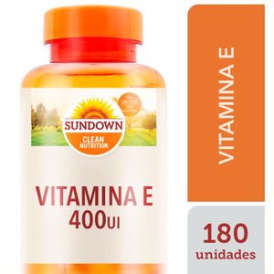 Vitamina E Sundown Mixed 400mg 180 Comprimidos
