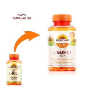 Vitamina E Sundown Mixed 400mg 180 Comprimidos