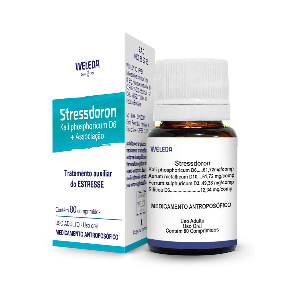Stressdoron Weleda 80 Comprimidos