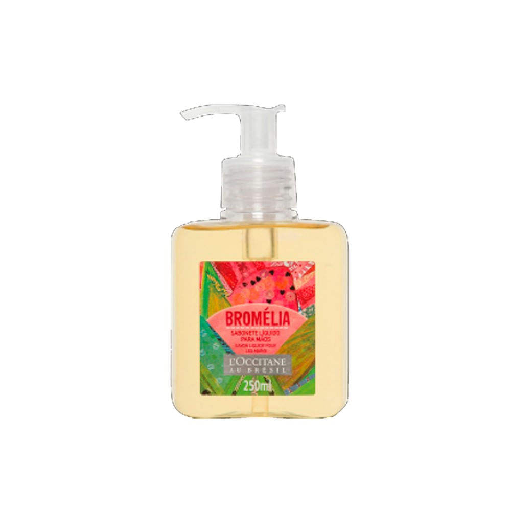 Sabonete Líquido Para Mãos L'Occitane Bromélia 250ml