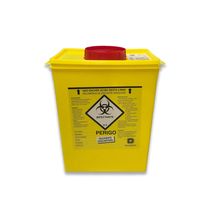 Coletor De Resíduos Para Materiais Perfurocortantes Descarpack 1,3L Amarelo