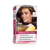 Tintura Loreal Imédia Excellence 5 - Castanho Claro