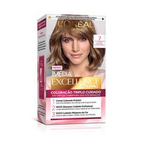 Tintura Loreal Imédia Excellence 7 - Louro Natural