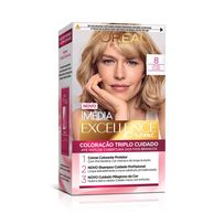 Tintura Loreal Imédia Excellence 8 - Louro Claro