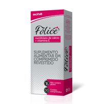 Suplemento Alimentar Folice 30 Comprimidos